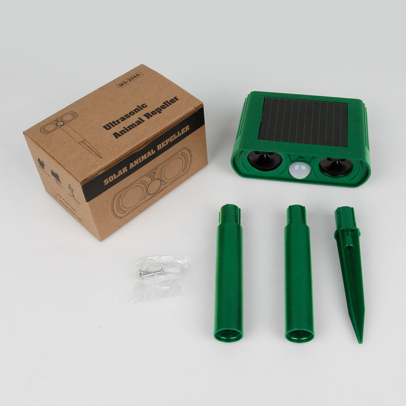 Motion Sensor and Flashing Lights Solar Animal Repeller for Outdoor Protection in Yard