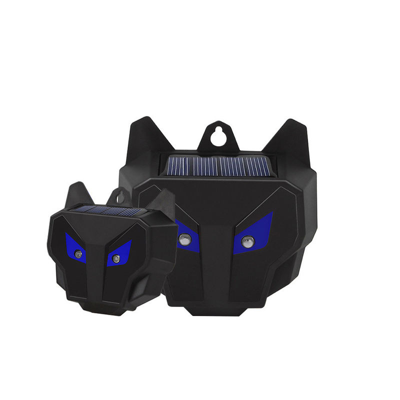 Solar Powered Red LED Lights Cockroach Trap and Raccoon Deterrent for Home Perimeter