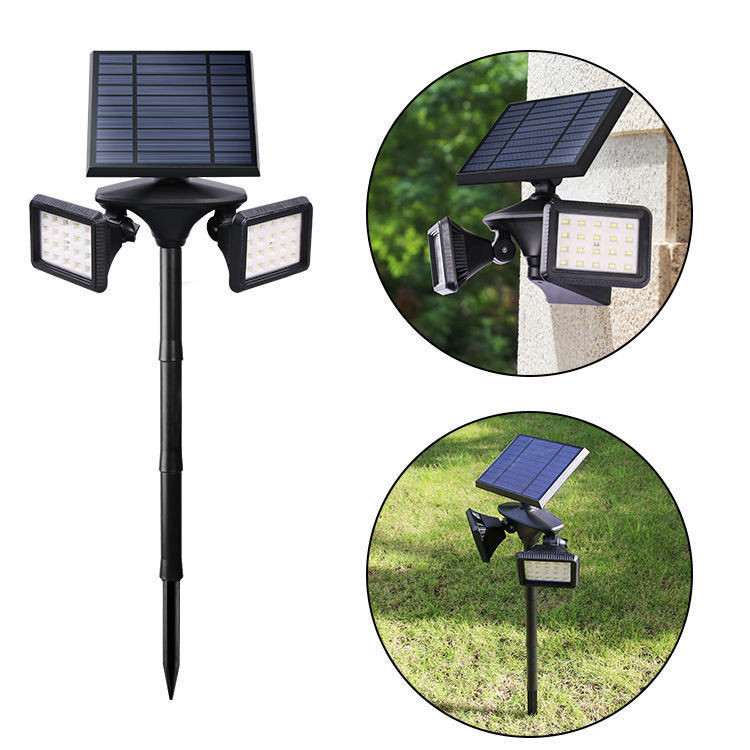 Solar Spotlight Outdoor Garden With White Led Lighting Solar Light For Lighting Solutions