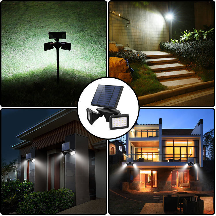 Solar Spotlight Outdoor Garden With White Led Lighting Solar Light For Lighting Solutions