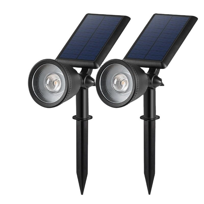 Waterproof Led Lawn Spike Solar Spot Light For Garden Wireless Outdoor Yard Landscape