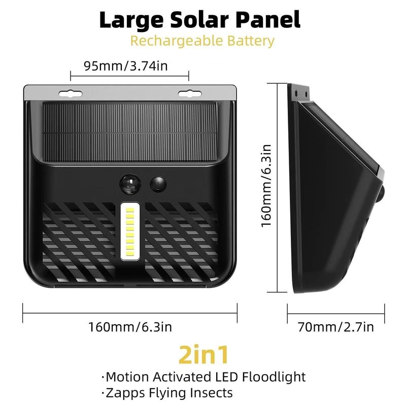 Effective Insect Repellent Outdoor Mosquito Trap with Long Working Lifetime Hour 50000