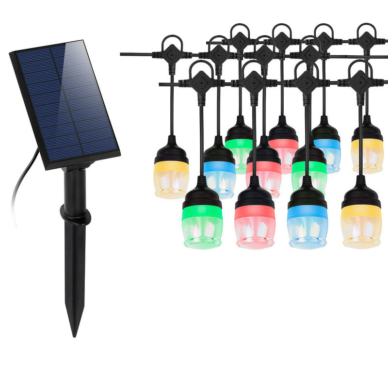 Outdoor Holiday Party Solar String Light with 2700K Color Temperature and 50lm Luminous Flux