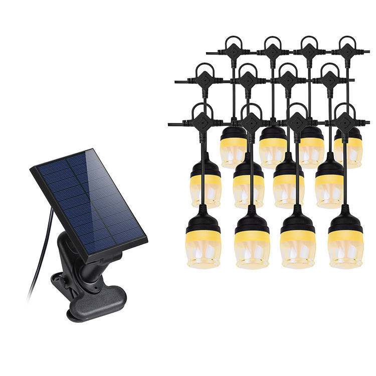 Outdoor Holiday Party Solar String Light with 2700K Color Temperature and 50lm Luminous Flux