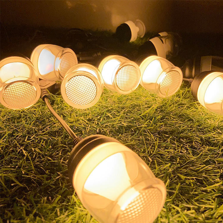 Outdoor Holiday Party Solar String Light with 2700K Color Temperature and 50lm Luminous Flux