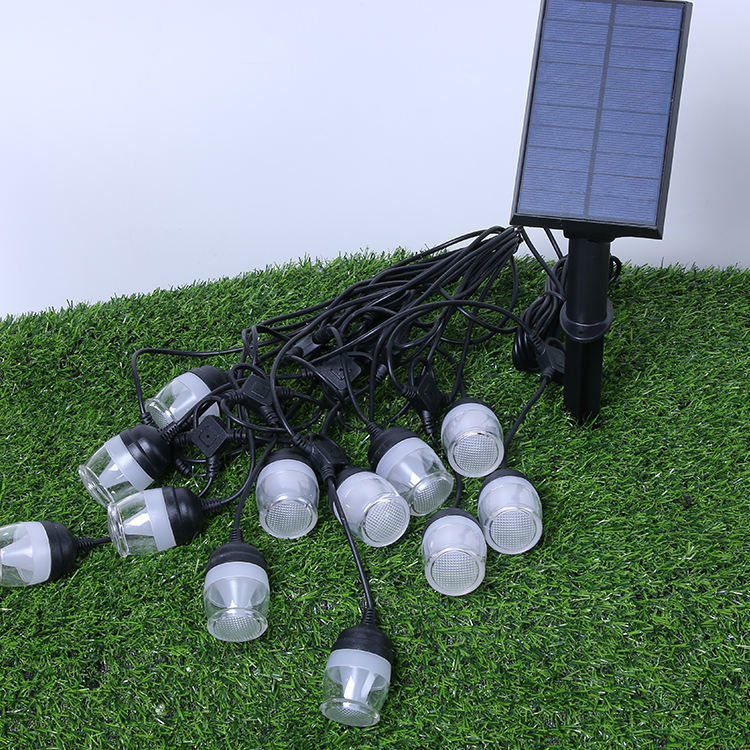 Outdoor Holiday Party Solar String Light with 2700K Color Temperature and 50lm Luminous Flux