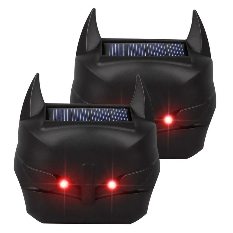 Red LED Lights Solar Animal Deterrent Keep Your Property Safe from Predators 480 Hours