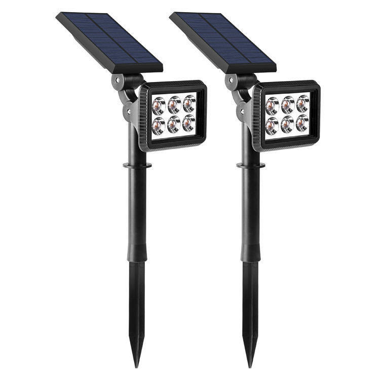 Solar Spotlight IP65 Waterproof Solar Powered Outdoor LED Spot Lawn Spike Light 300lm