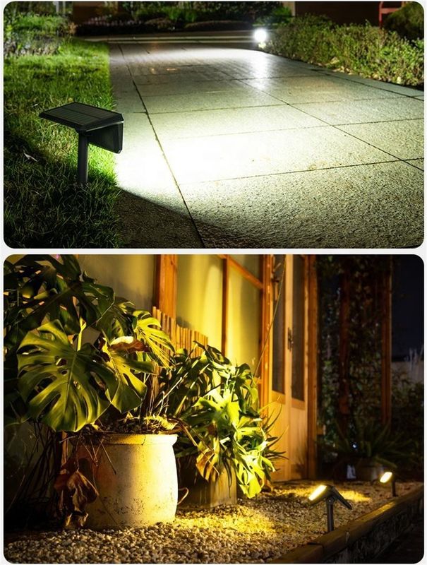 Solar Power Garden Flood Light for Patio Pathway Driveway Pool Input Voltage V DC 5.5V