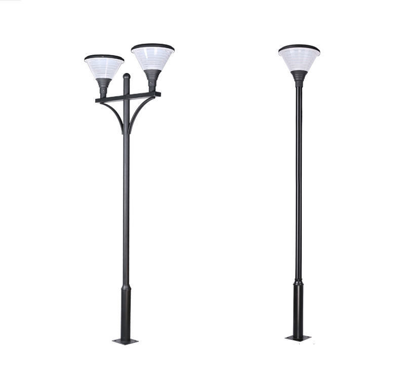 Waterproof Post Lighting Led Gate Solar Garden Pillar Light for Outside Lamp Landscape