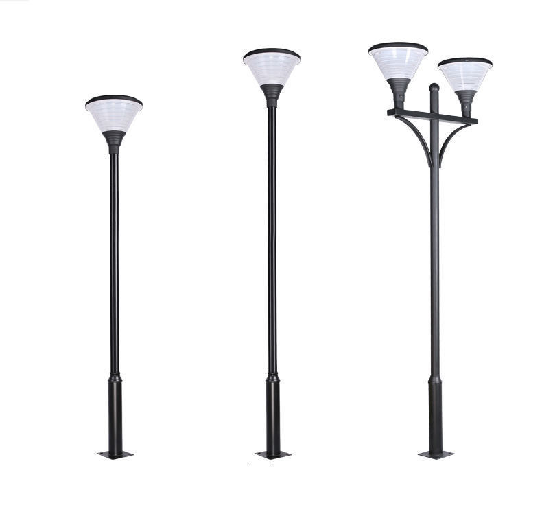 Waterproof Post Lighting Led Gate Solar Garden Pillar Light for Outside Lamp Landscape
