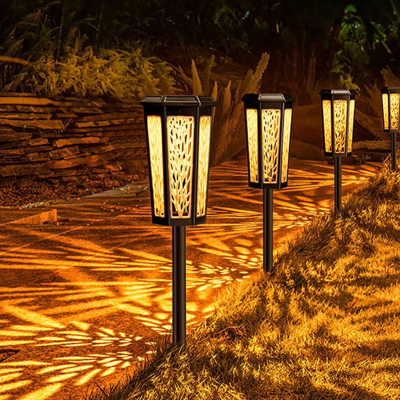 Outdoor Courtyard LED Solar Lawn Lamp with Light Control Induction and Long Lifespan