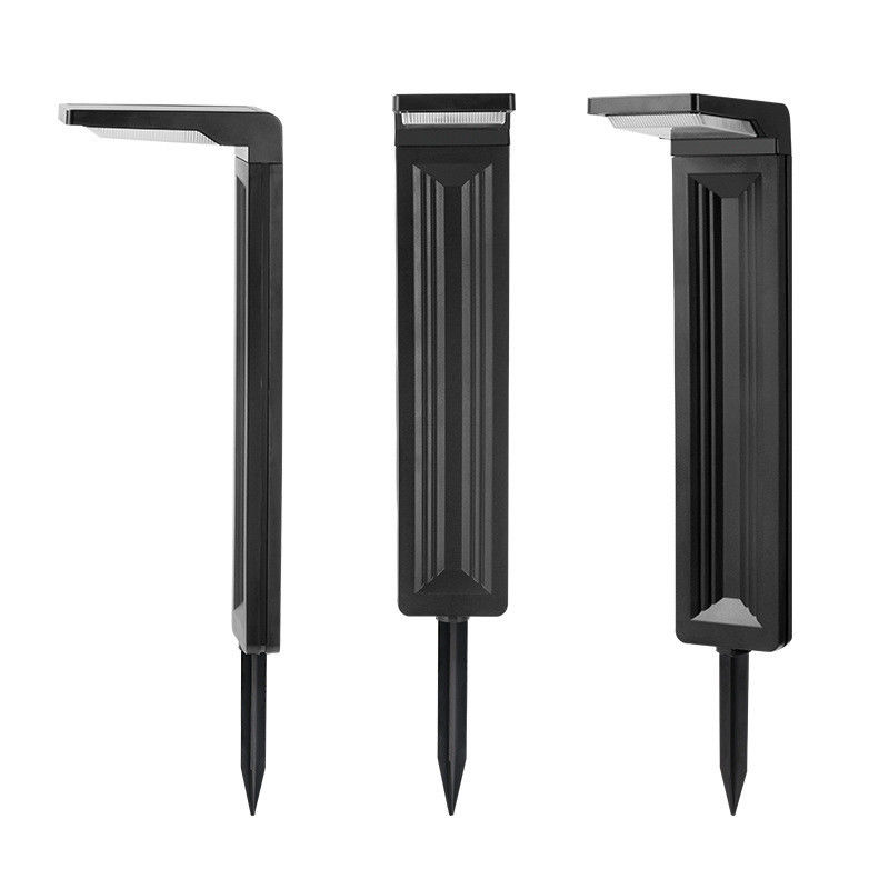 IP64 Waterproof Ground Plug-in Solar Lights for Outdoor Garden Automatically On and Off