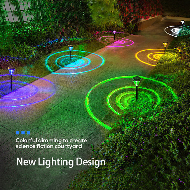 Led Solar Lights Outdoor Waterproof For Walkway Yard With 150° Beam Angle Auto ON/OFF