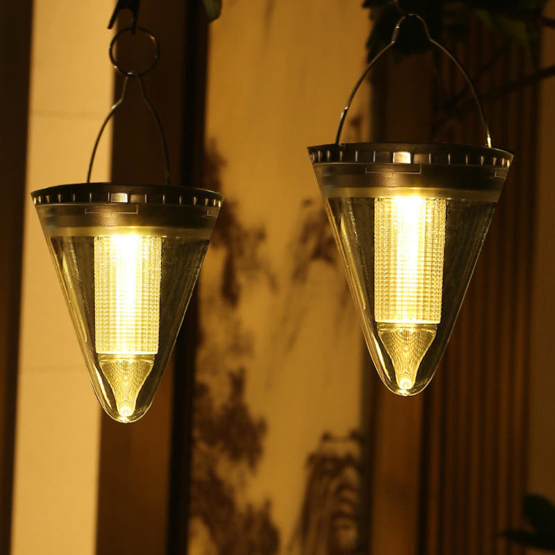 Solar Powered Canopy Lamp for Outdoor Landscape Lighting 48000 Hour Working Lifetime