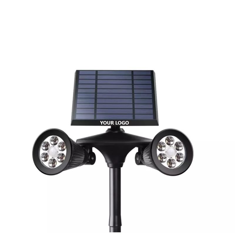 Waterproof 201 Stainless Steel Plastic 12LED Motion Sensor Wall Light for Back Yard