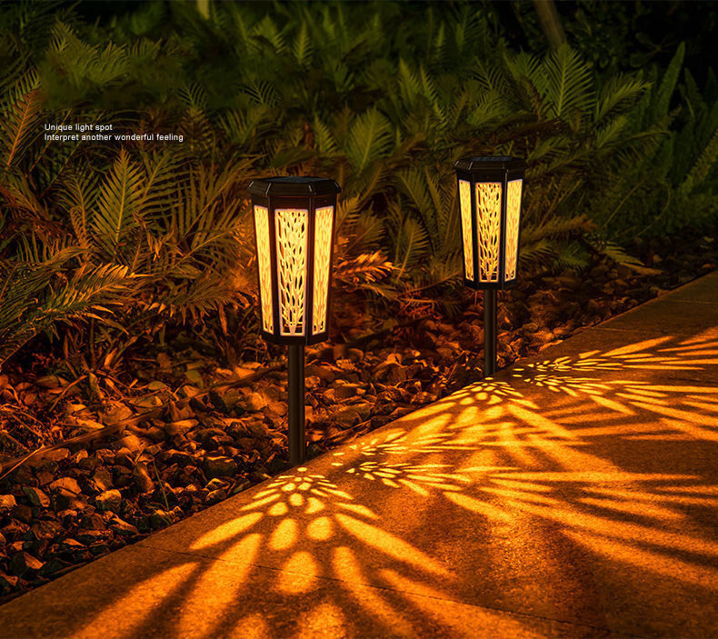 Auto On-Off Solar Powered Garden Decorative Lights IP65 for Walkway Illumination