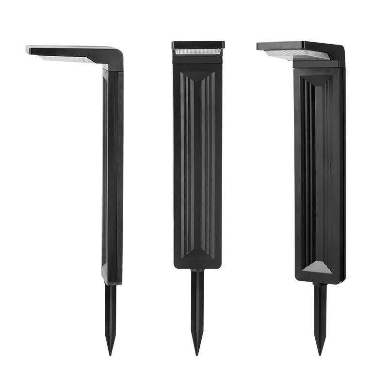 LED Solar Bollard Garden Lights for Solar Powered Outdoor Pathway Decoration Landscape