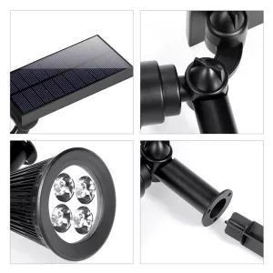 IP44 Grade and 40000 Working Lifetime Solar Led Lights for Outdoor Garden Fashion