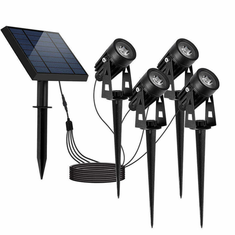 90lm/w Lamp Luminous Efficiency Aluminum Solar Garden LED Light for Landscape and Tree