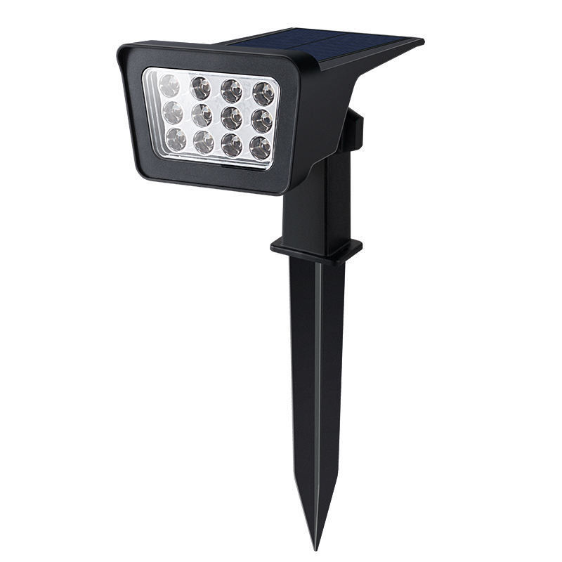 5000K Color Temperature Solar Bollard Spot Lights for Perfect Outdoor Garden Design