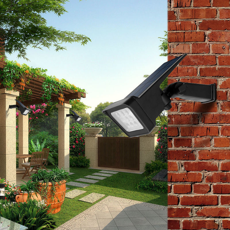 5000K Color Temperature Solar Bollard Spot Lights for Perfect Outdoor Garden Design