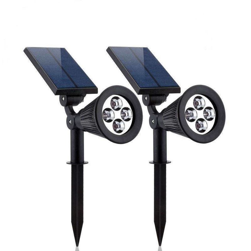 2 IN 1 Solar Garden Spot Light RGB Color Changing LED for Outdoor Lawn Power Supply Solar