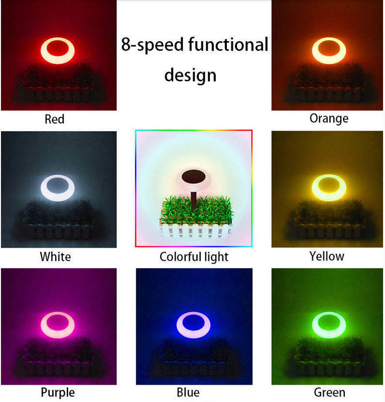 Solar Powered Landscape Light for Colorful Outdoor Decorative Lighting in Garden Villa