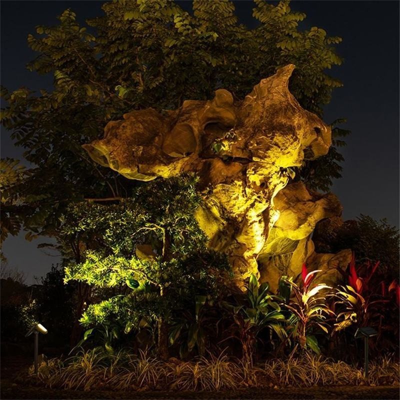 High Color Rendering Index Ra 80 Solar Lights for Outdoor Garden Landscaping Decorative