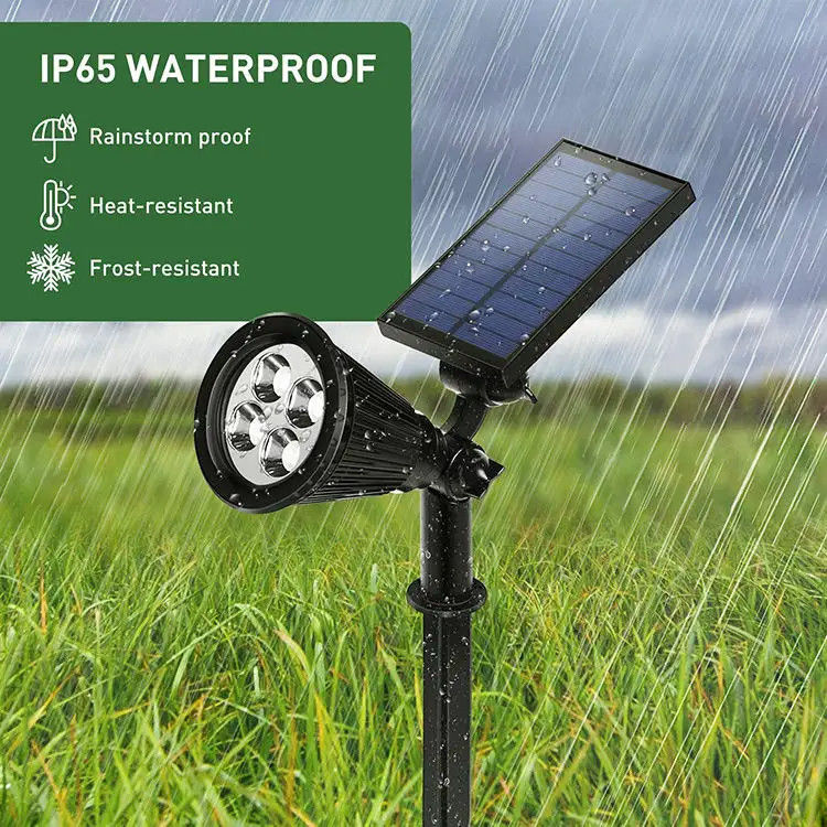 200 Lm Bollard Compound Led Hug Tree Solar Outdoor Landscape Spotlight Light Rope Garden