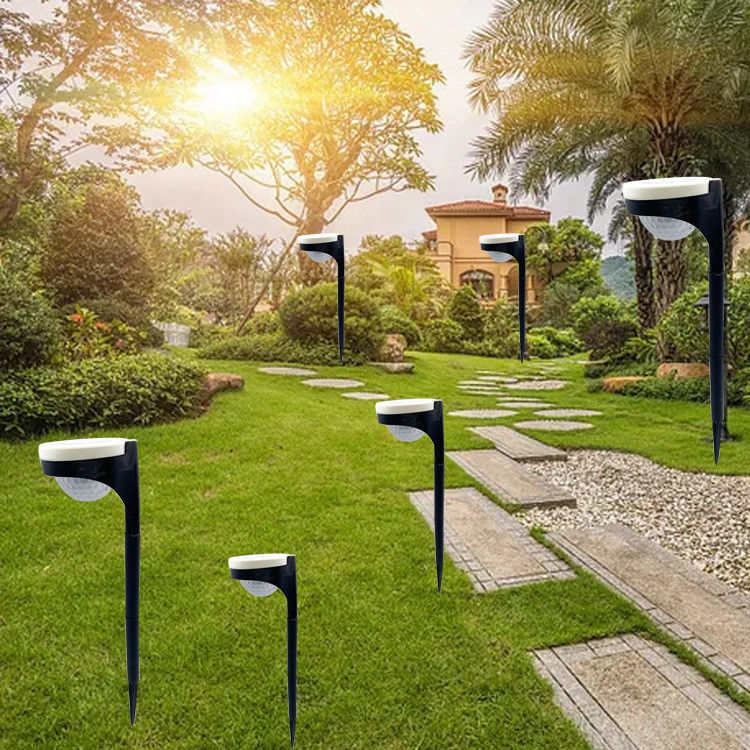 1.2V LED Solar Ground Pathway Decor Lights for Garden Walkway Backyard Lawn Landscape
