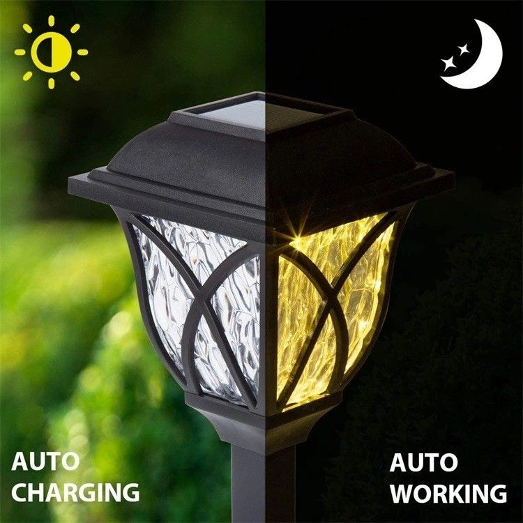 Outdoor Lawn Lamp Walkway Garden Lighting with Led Ip65 Waterproof Solar Floor Lamp