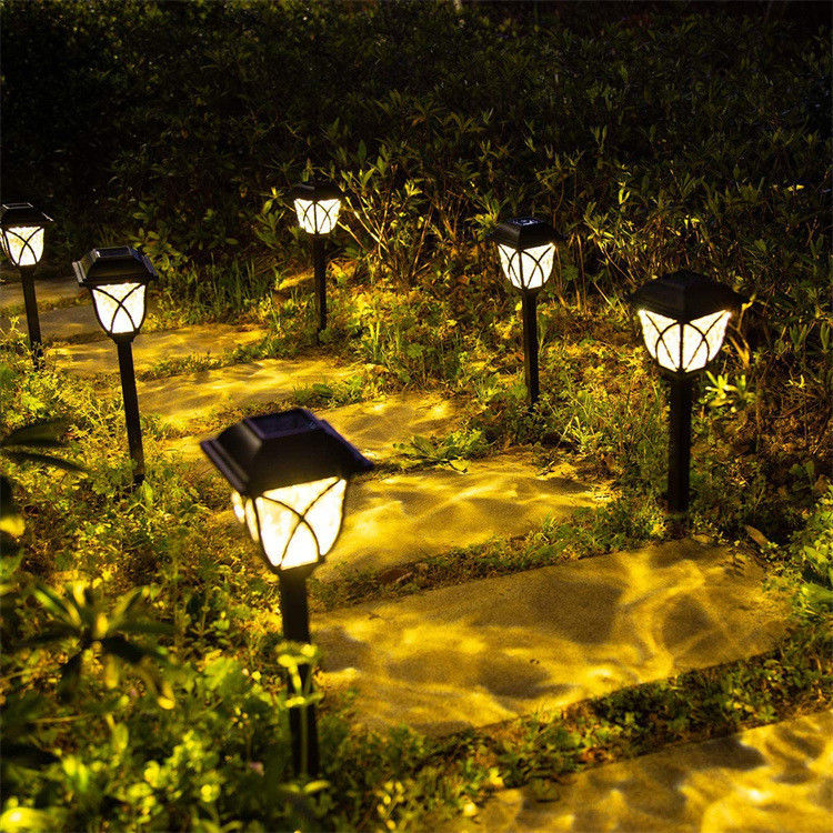 Outdoor Lawn Lamp Walkway Garden Lighting with Led Ip65 Waterproof Solar Floor Lamp