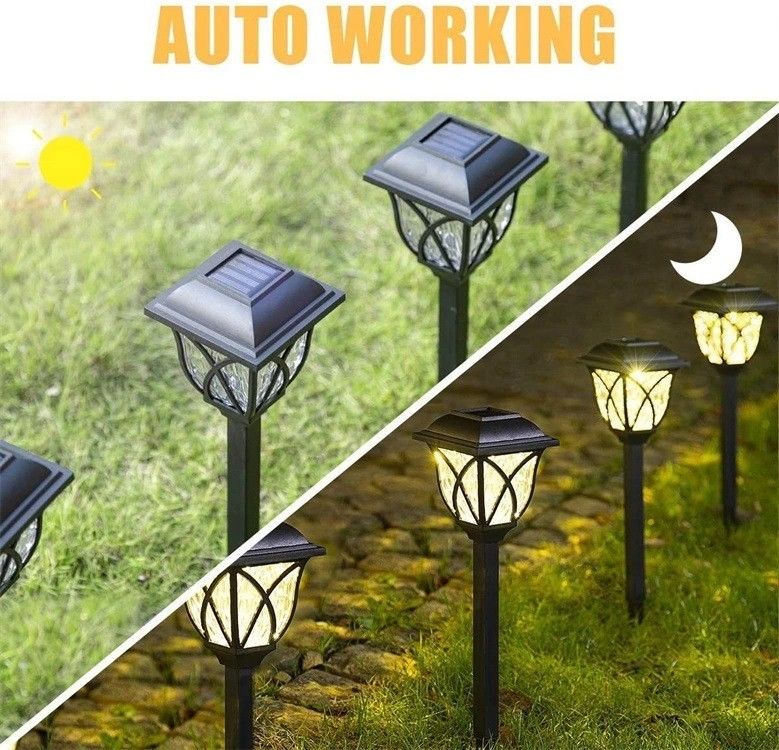 Outdoor Lawn Lamp Walkway Garden Lighting with Led Ip65 Waterproof Solar Floor Lamp