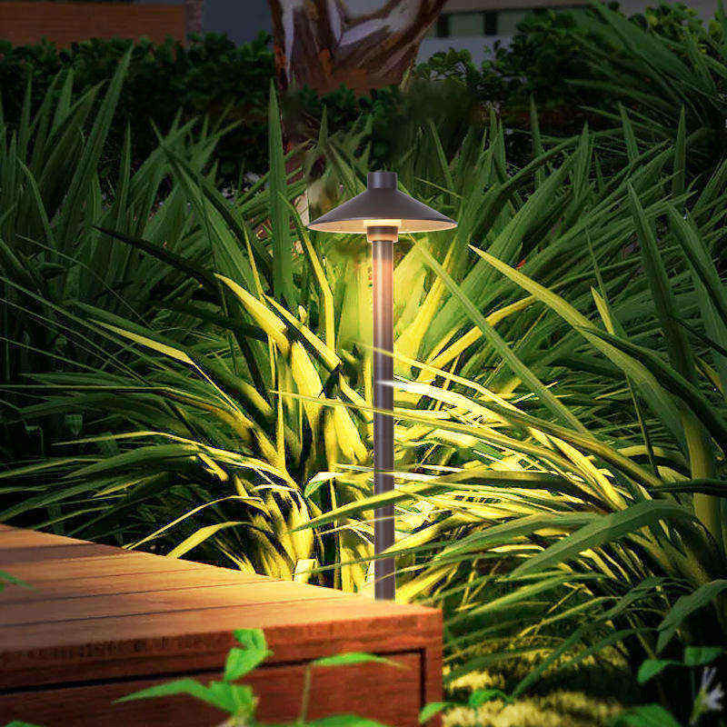Outdoor IP65 Waterproof Aluminum Garden Light Led Bollard Light for Modern Landscape
