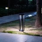 50000 Hour Working Lifetime Solar Motion Sensor Lawn Garden Lamps with Dimmer Support