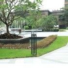 50000 Hour Working Lifetime Solar Motion Sensor Lawn Garden Lamps with Dimmer Support