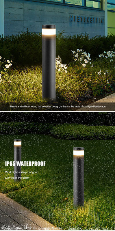 Aluminum 5Watt Led Bollard Light Ideal for Outdoor Lighting in Garden and Path