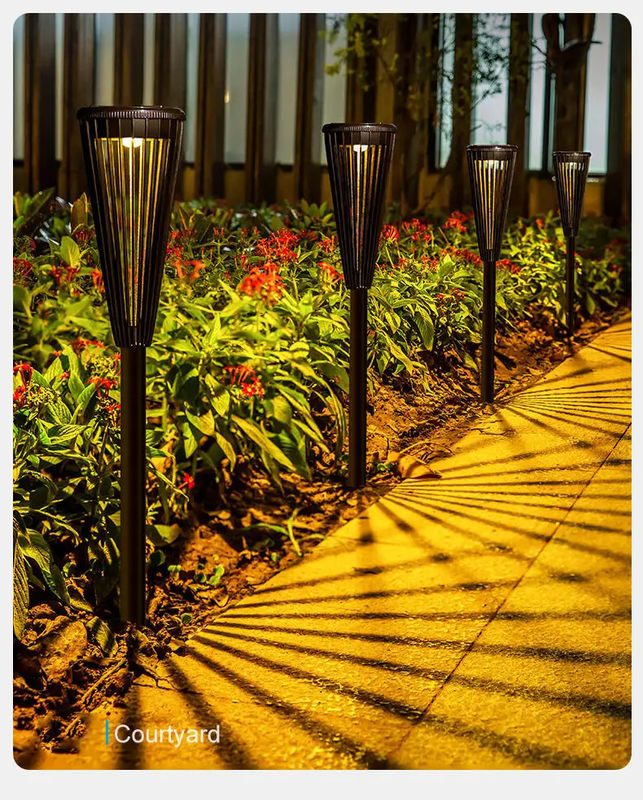 Solar Garden Street Light Wrought Iron Stake for Zero Electricity Charge on Valentine's Da