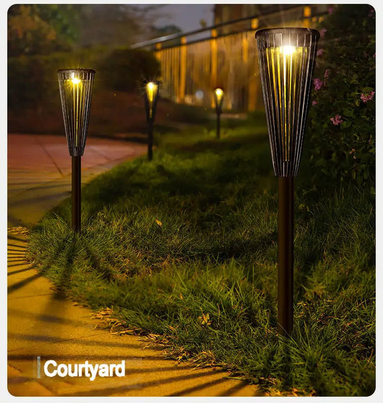 Solar Garden Street Light Wrought Iron Stake for Zero Electricity Charge on Valentine's Da