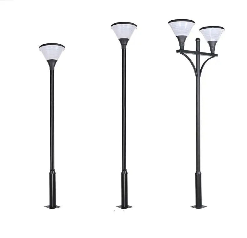 360° Beam Angle Professional Manufacture Solar Pillar Light for Outdoor Post Lighting