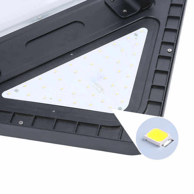 Square Plaza Solar Garden Light with Customization Options and High Color Temperature