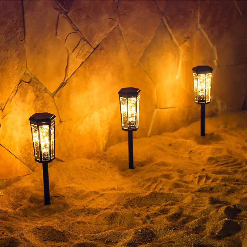 Solar Garden Lawn Lights for Landscape Yard LED Powered Solar Lights Charging Time 50000