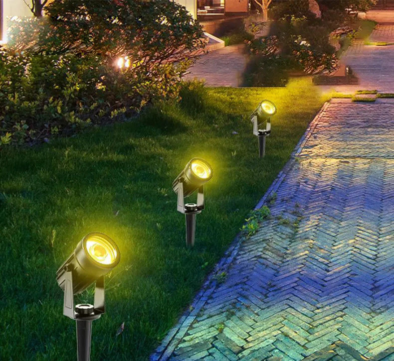 Solar Garden Light Outdoor ABS PC All In One Pillar Led Wall Fence Waterproof 2024