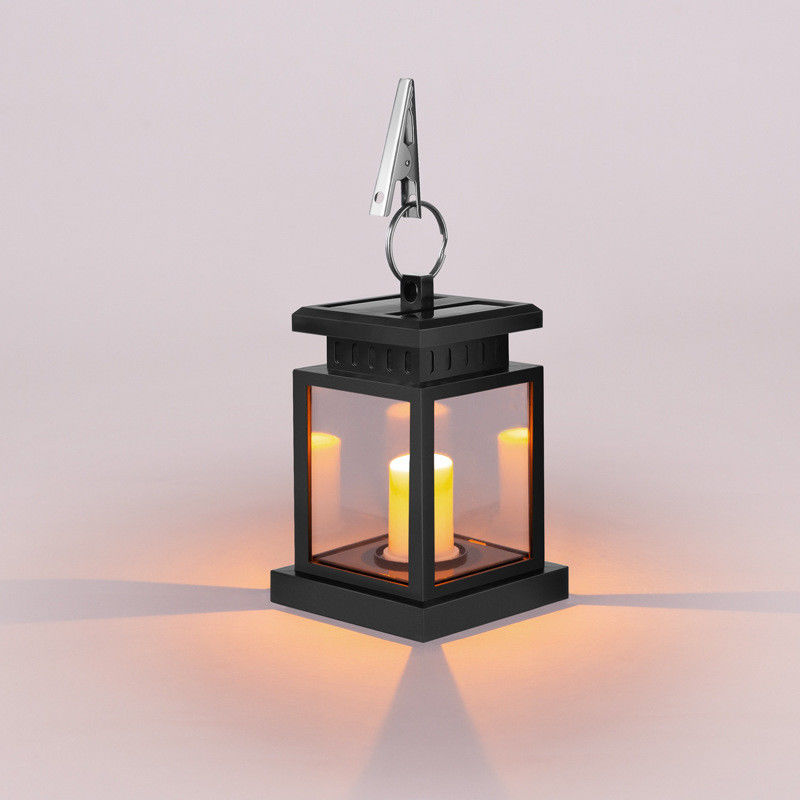 ABS Material Solar Residential Street Lamp for Retro Atmosphere Landscape Decoration