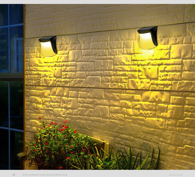ABS Solar Light For Garden 1- Waterproof Outdoor Courtyard Fence Home Garden Decoration
