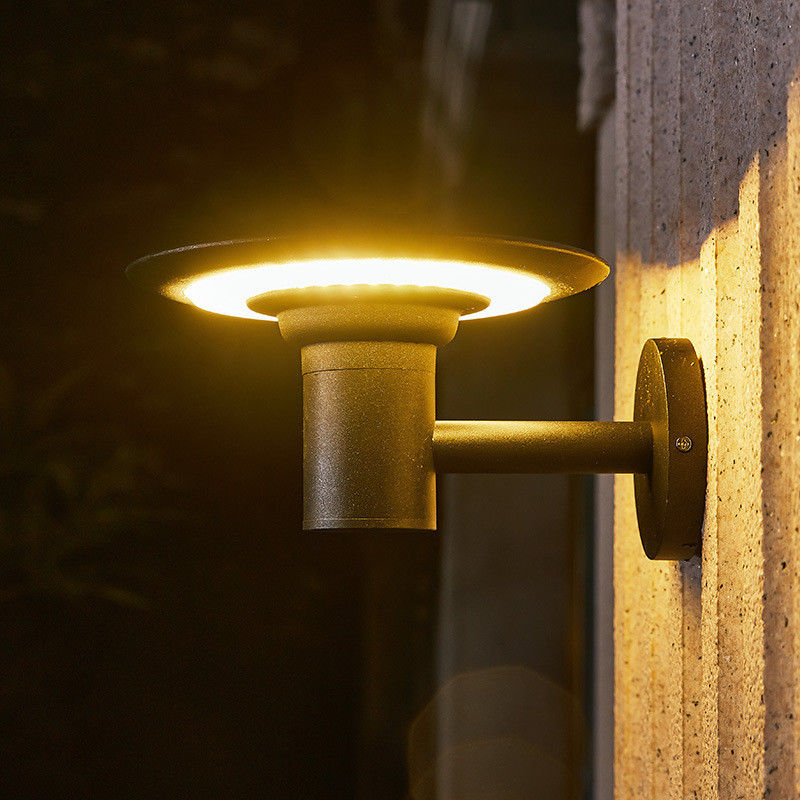 2- Waterproof Solar Led Wall Light for Outdoor Landscape -20 60C Working Temperature