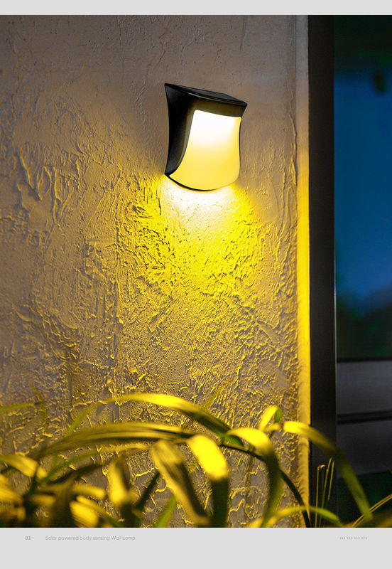 ABS Solar Light For Garden 1- Waterproof Outdoor Courtyard Fence Home Garden Decoration
