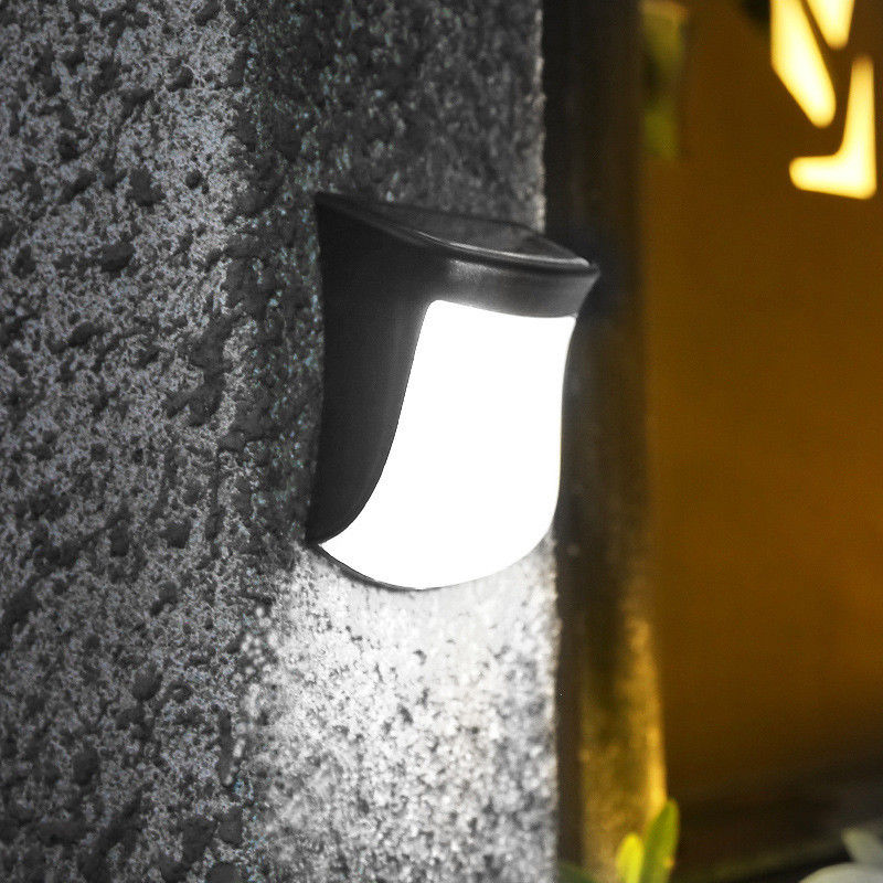 ABS Solar Light For Garden 1- Waterproof Outdoor Courtyard Fence Home Garden Decoration