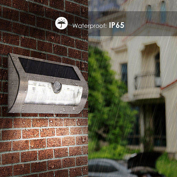 50000 Hours Working Lifetime Powered Motion Security Led Work Solar Light for Road Yard